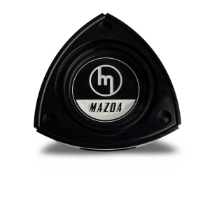 Black Billet M Mazda Hoop logo