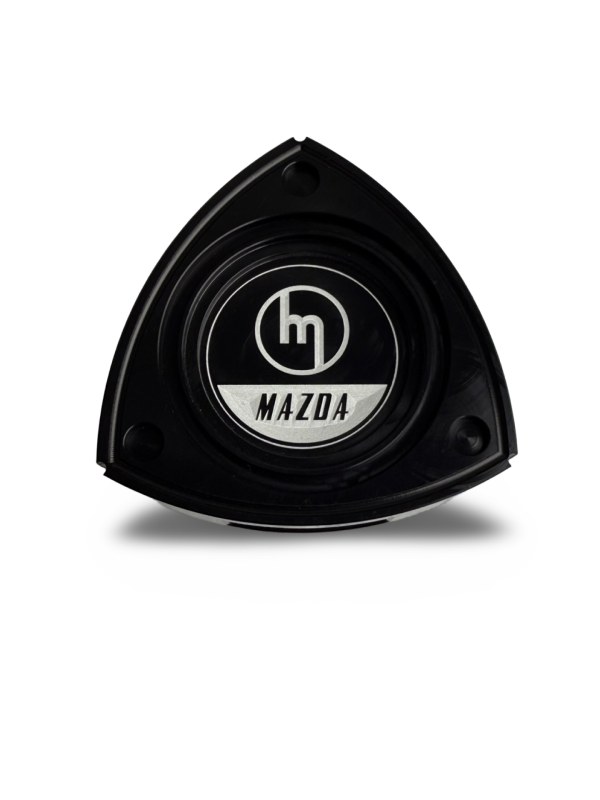 Black Billet M Mazda Hoop logo