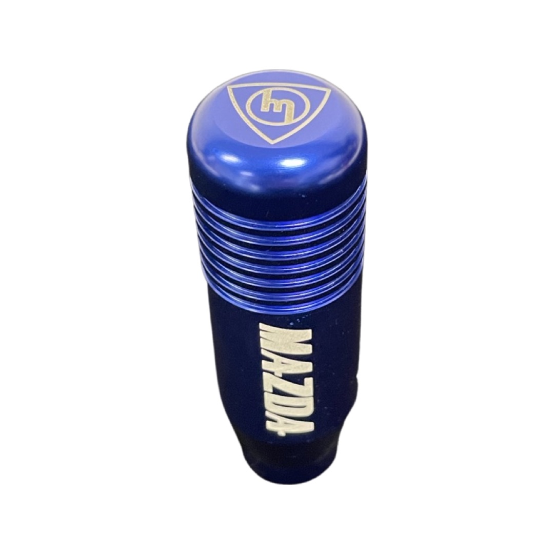 Blue Mazda Gearknob