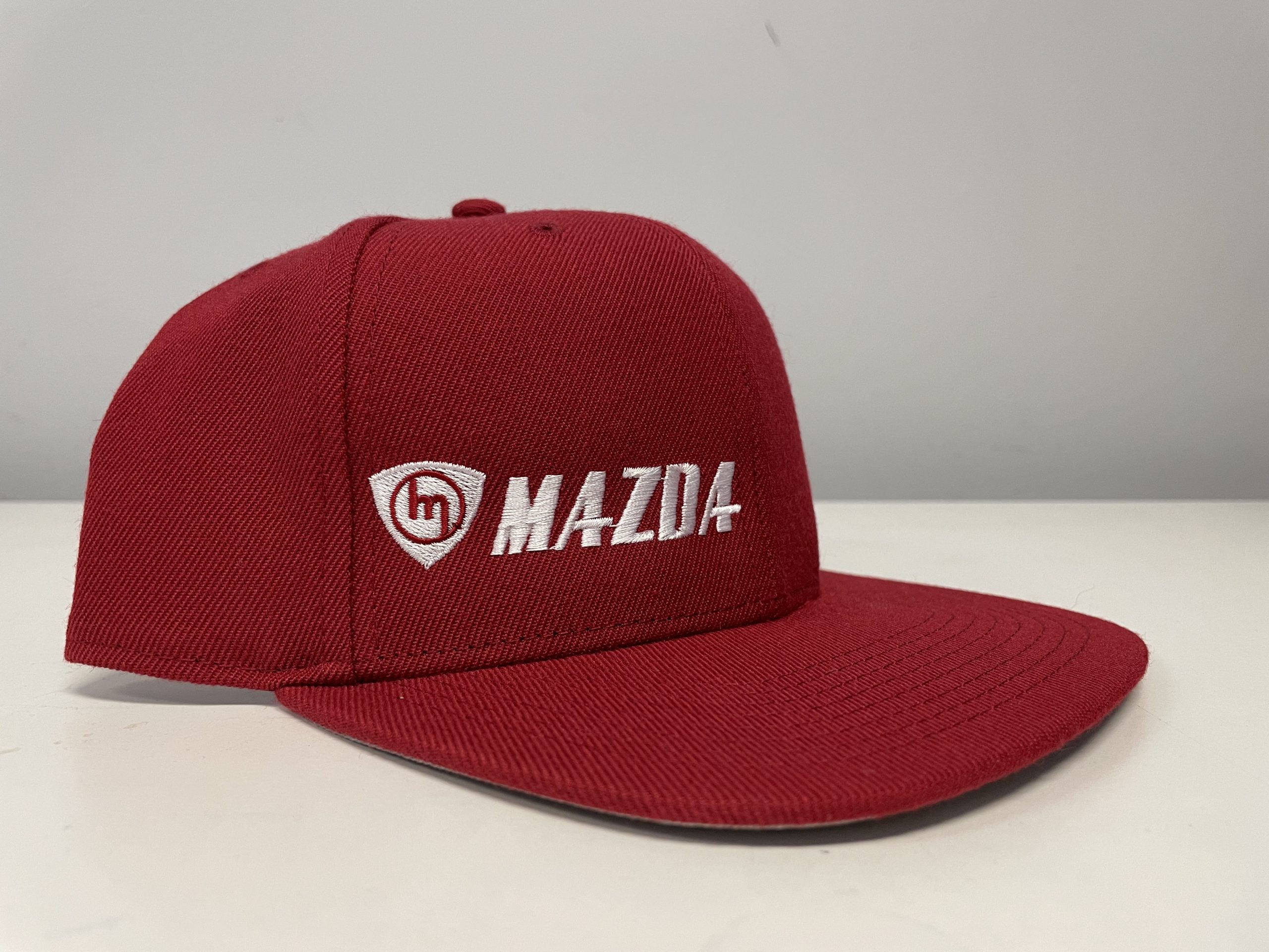 Red Mazda Snapback - White M MAZDA