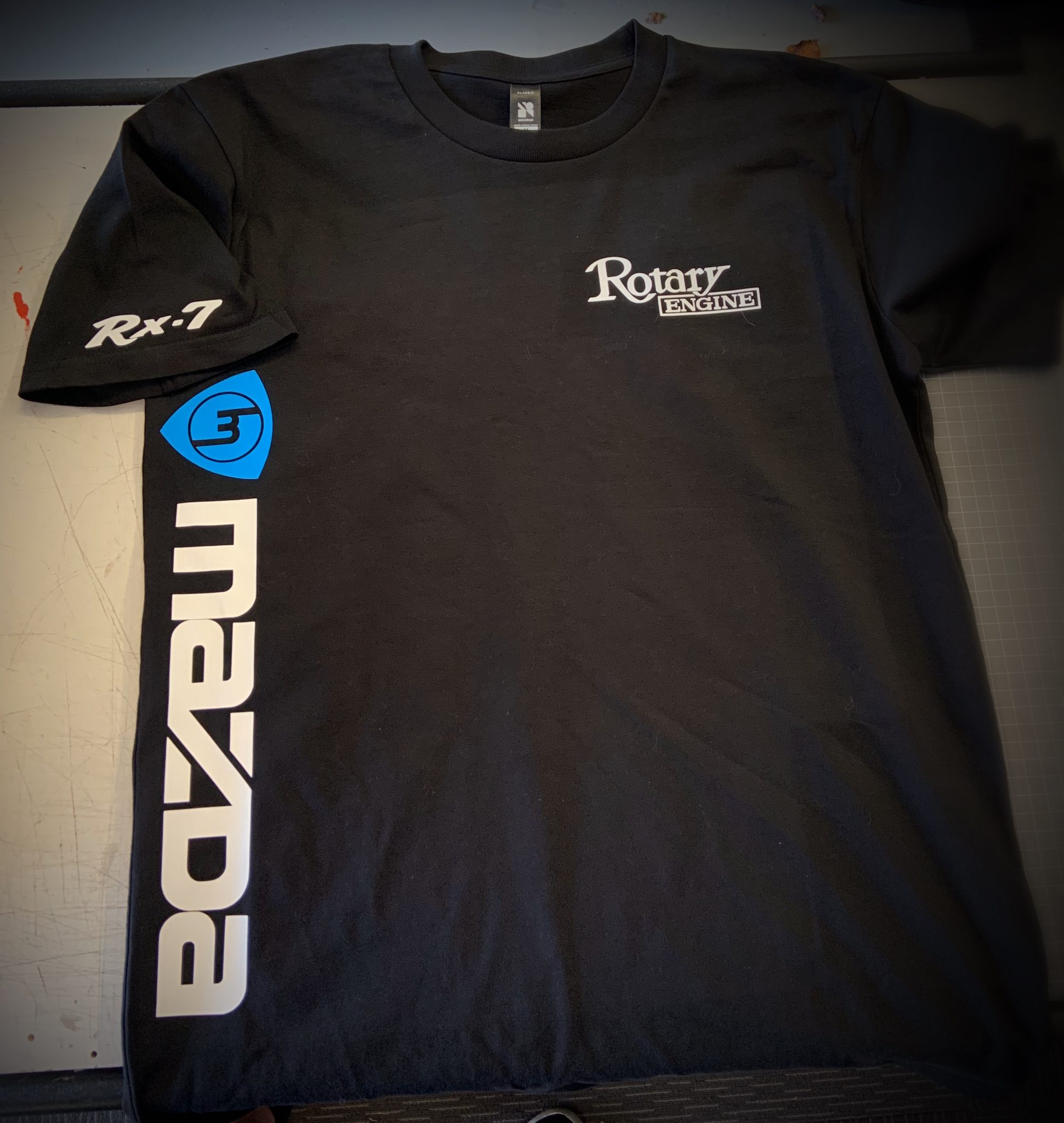 Rx7 Mazda Black Tee