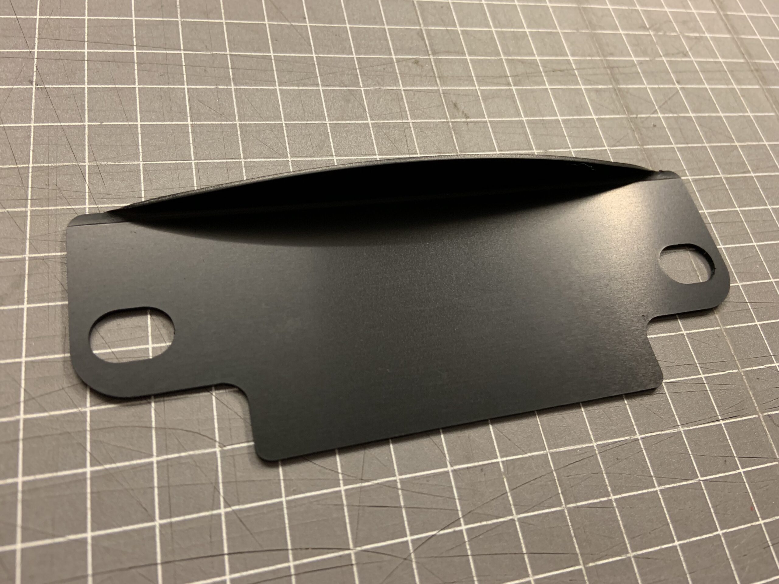 12a Blank flywheel cover