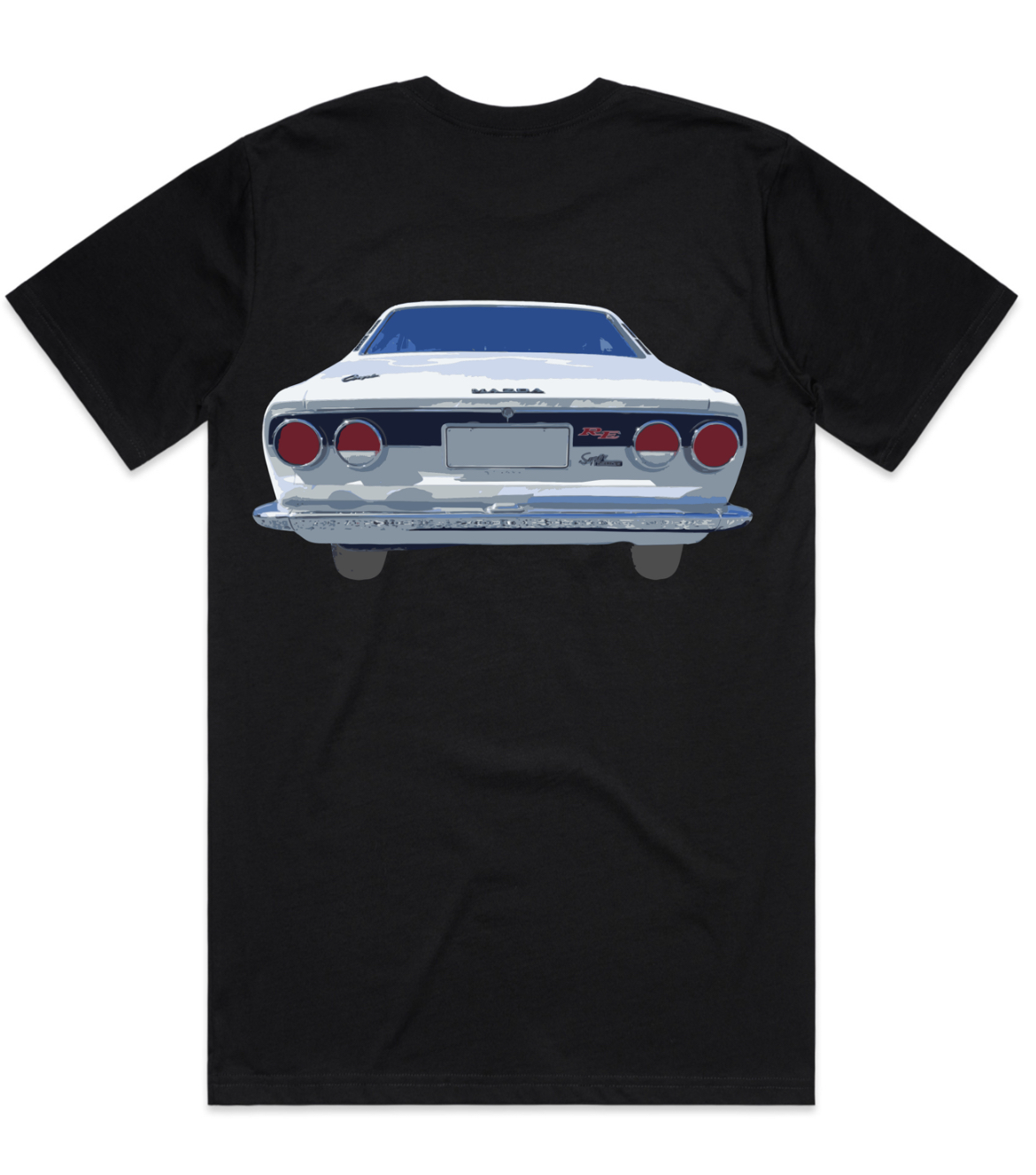 Black Rx2 Tee - Rear Print