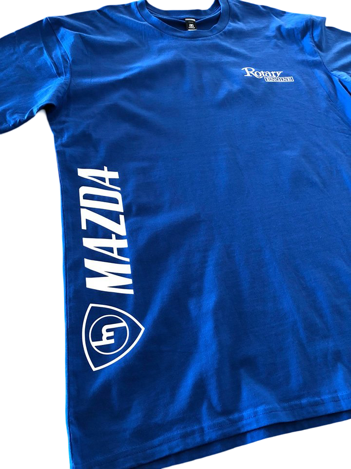 Navy Blue Tee - Rotary Engine