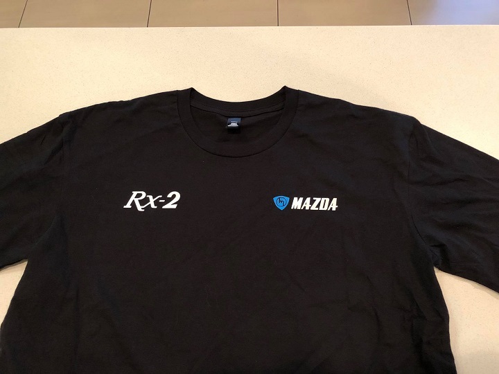 Rx2 - Blue M Mazda - black Tee