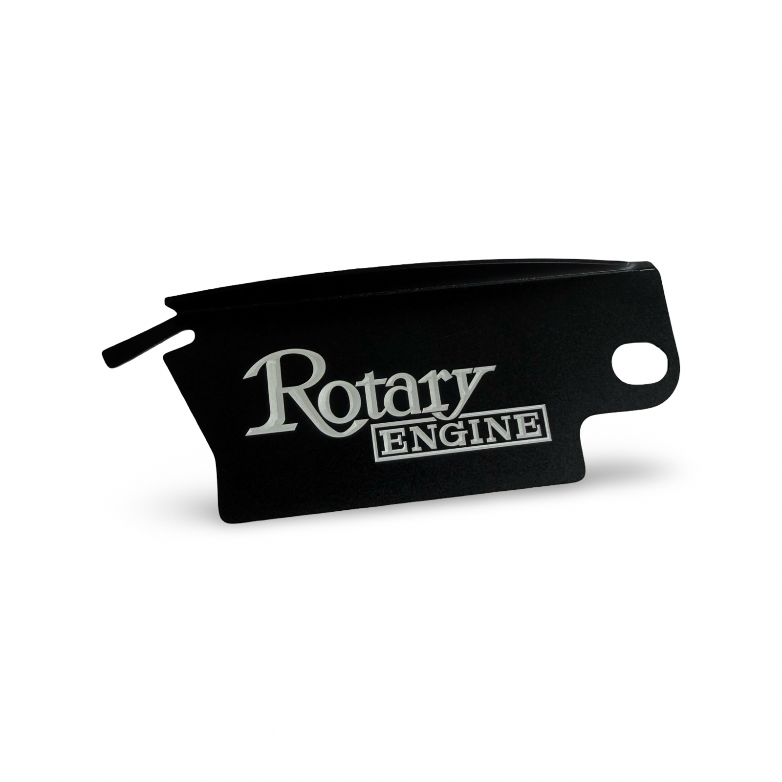 13B Black Flywheel Cover - Rotary Engine logo