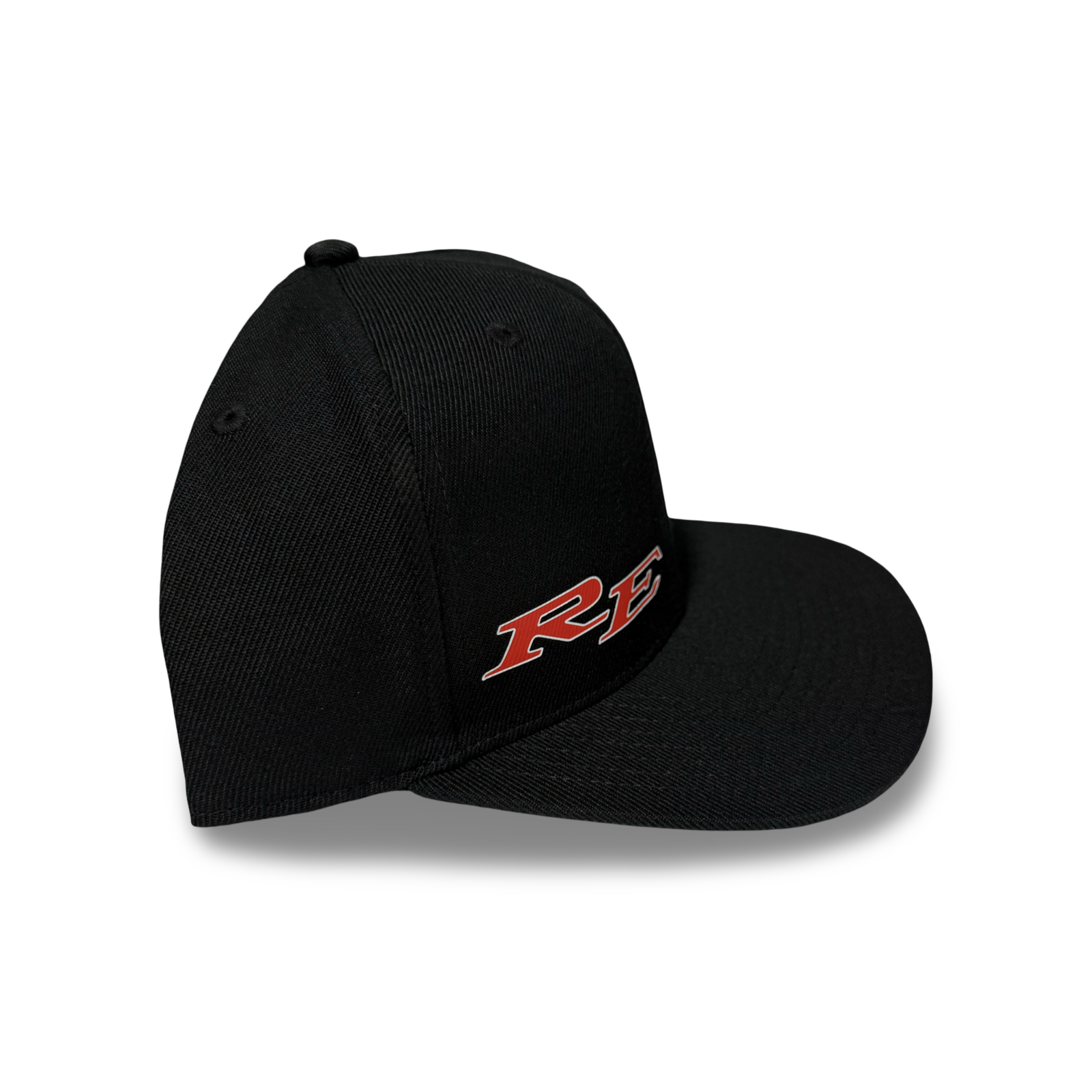 RE Black Snapback